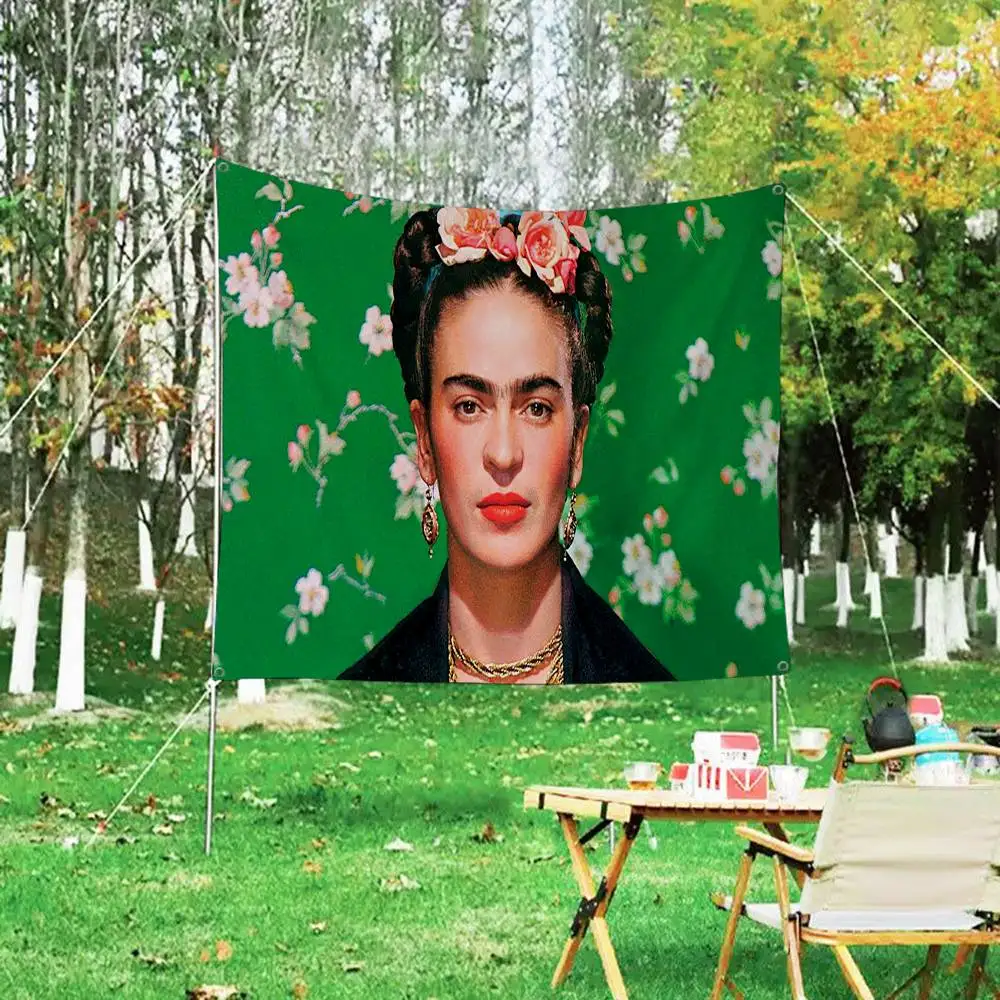 Mexican F-Fridas Banner INS Style Outdoor Party Decoration Atmosphere Flag