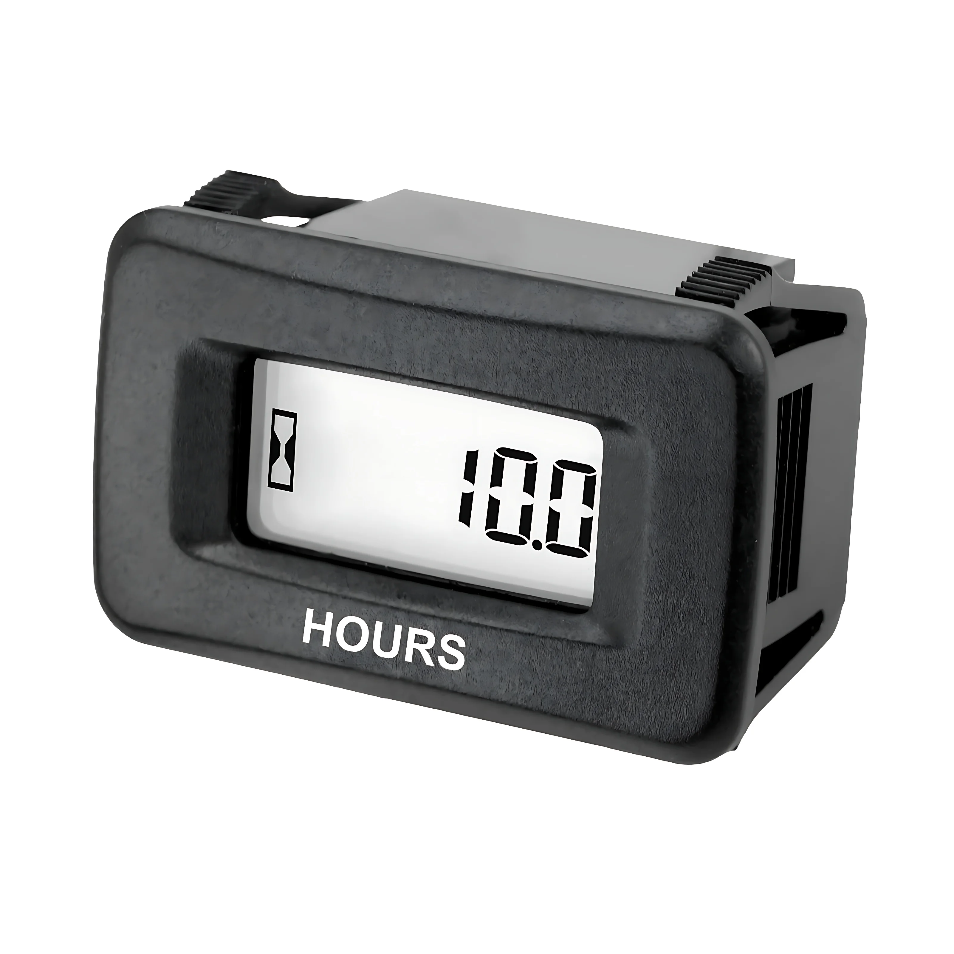 Digital Hour Meter 5-277V AC/DC, Wide Voltage for Tractor Generator Scooter Forklift Marine Lawn Equipment Industrial Machinery