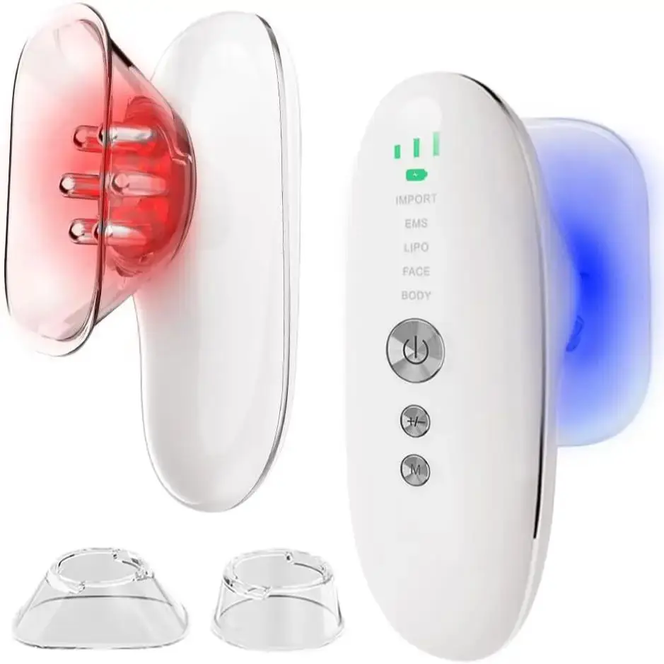 4 in 1 Body Sculpting Machine Cellulite Removal Massager Face Lifting Skin Tighten Device Home Use Cupping Tool for Belly Leg