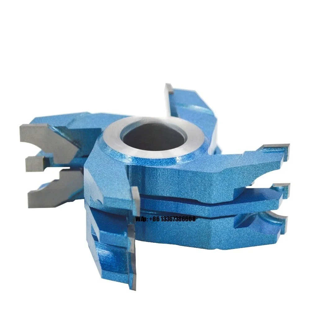 Woodworking Industrial Use Planer Moulder Machinery Tools Parts Thicknesser Workshop Quality Spiral Cutter Head for Chip Board