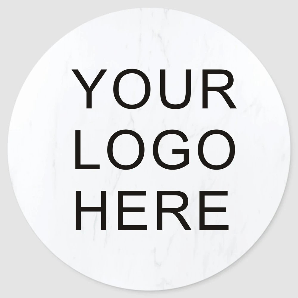 100PCS 2-15cm Customized LOGO Stickers, Favors Boxes Labels, Text, Photo, Wedding Stickers, Kraft, Clear,Gold