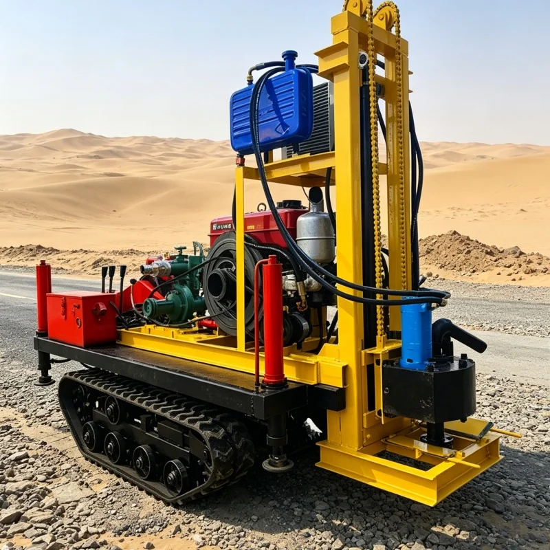 Customized Hot-selling drilling rig, Small exploration drilling equipment, Borehole well driller, Small well drilling rig