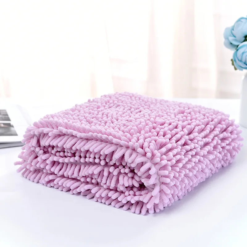 Pet Water Absorbent Towel Puppy Soft Drying Small Medium Large Dog Quick Dry Bathrobes Bath Products Cleaning Supplies