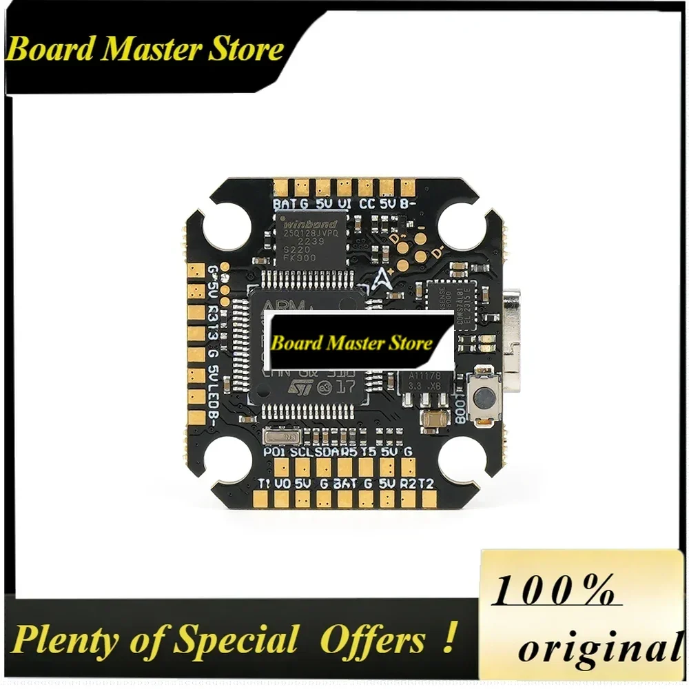 BoMaSAxisflying Mini 55A Stack ESC 55A 6S F7-MPU6000 DIY Parts For Manta 5 Pro FPV Drone - Electronic Speed Controller