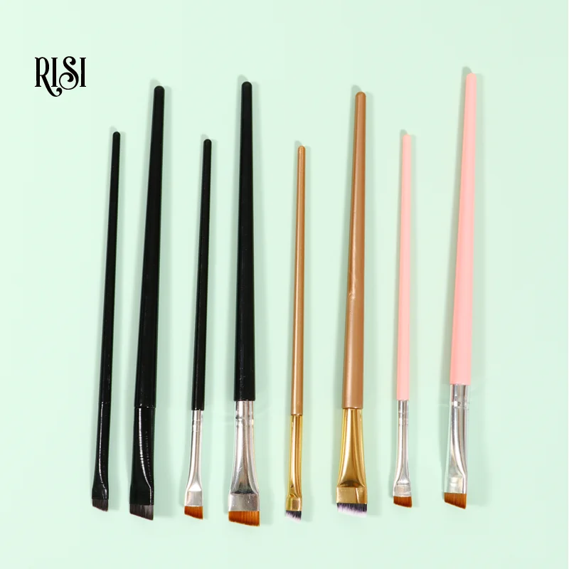 RISI Eyebrow Eyeliner Brush Super Thin Eyebrow Cosmetic Liner Brush Make Up Brushes Brow Brush