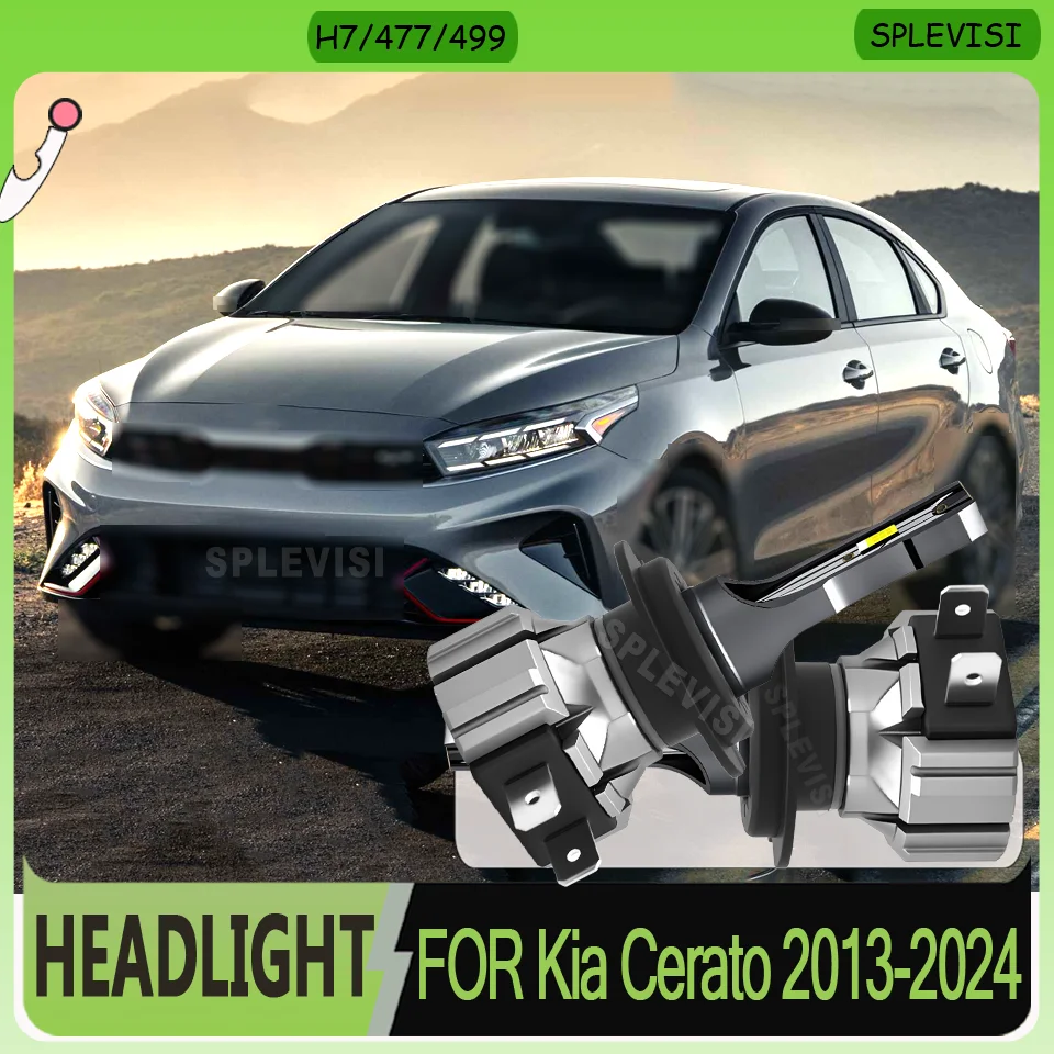 Quick Setup Night Safety LED h7 waterproof Headlight For Kia Cerato 2013 2014 2015 2016 2017 2018 2019 2020 2021 2022 2023 2024