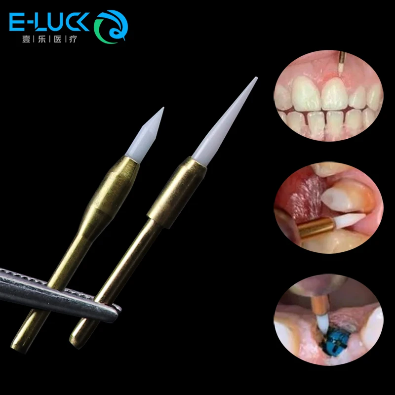 1 Pcs Dental Soft Tissue Burs Gingiva Trimmer Implant Surgical Ceramic Tool For Teeth Whitening
