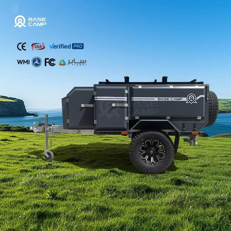 Box Trailer 6x for Overland Caravan Fiberglass Ute Camper Body T Bed for Campers Toverland Foldable Car