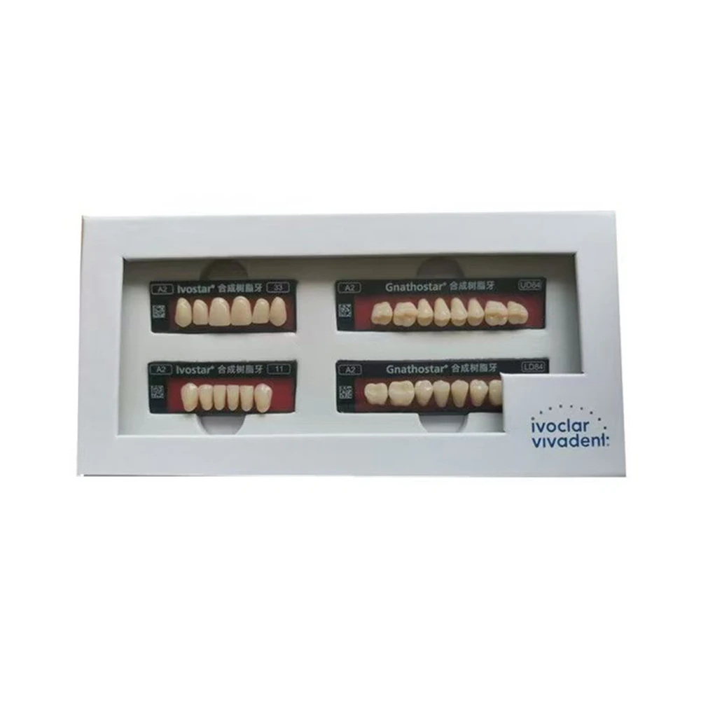 S/M/L Ivoclar Vivadent BPS Acrylic Resin Denture Set 2 Model Original Ivostar Anterior Posterior SR Saclar Composite False Tooth