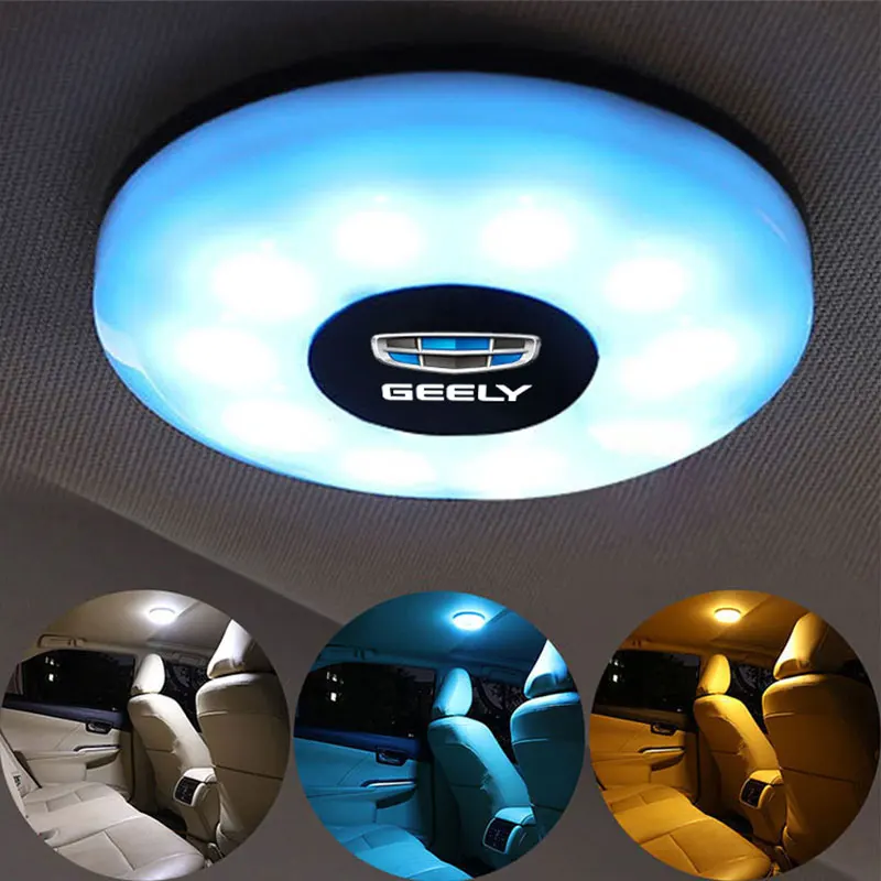 Car Ceiling Lamp Car Accessories For Geely Emgrand Gx7 X7 Lc Ec8 Panda Atlas Coolray Mk Cross Boyue NL3 X6 GS ec7 ck geometry c