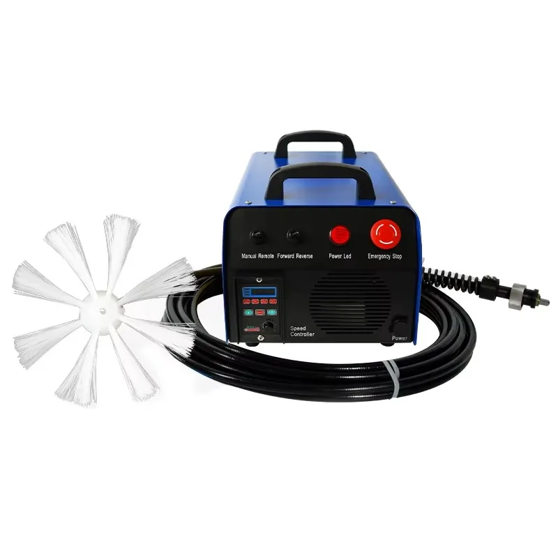【Best-selling】Professional Automatic Rotary Brushing Hvac Ventilation Duct Cleaning Tool With Remote