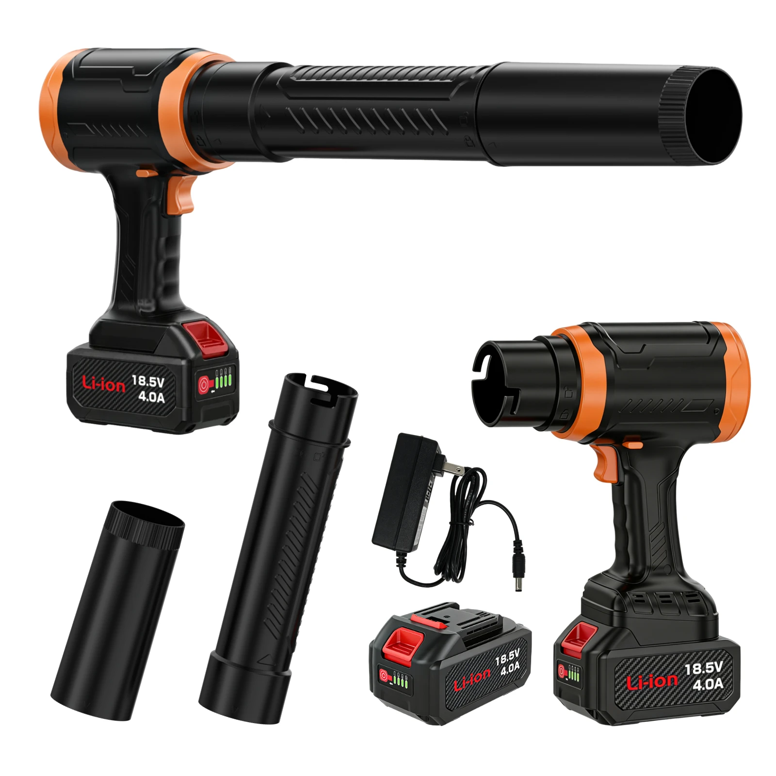 Leaf Blower Handheld Leaf Blower with Battery and Charger Lightweight Blower for Patio, Lawn, Yard, Dust, Blowing Leaves