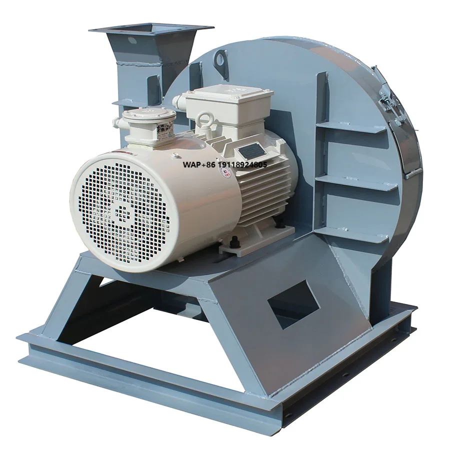 High Pressure Explosion Proof Ac Draft Industrial Powerful Dust Removal Centrifugal Blower Fan