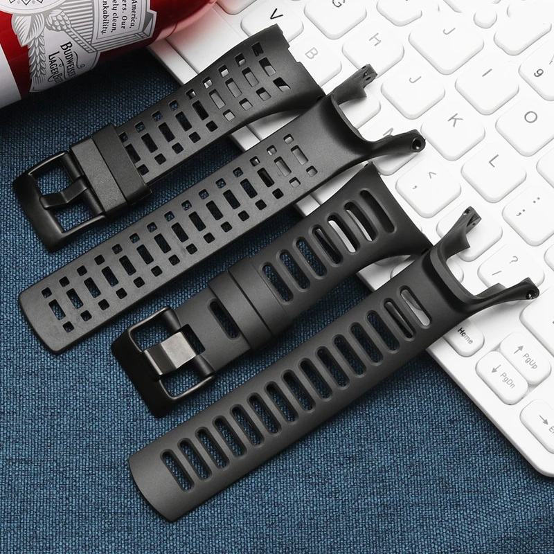 Silicone Rubber Watchband for Suunto Watch Band Ambit 1/2/2S/2R/3 Sport/3 Run/3 PEAK Watches Replacement Wrist Flexible Strap
