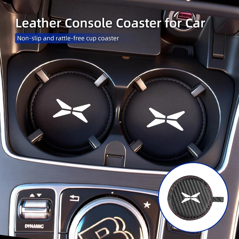 Car Cup Holder Mat Mug Coaster Console Drinks Pad Mute Pad Interior For Xpeng P7 G3 G3i G9 P5 X2 N5 F30 H93 Beta 2019 2020 20