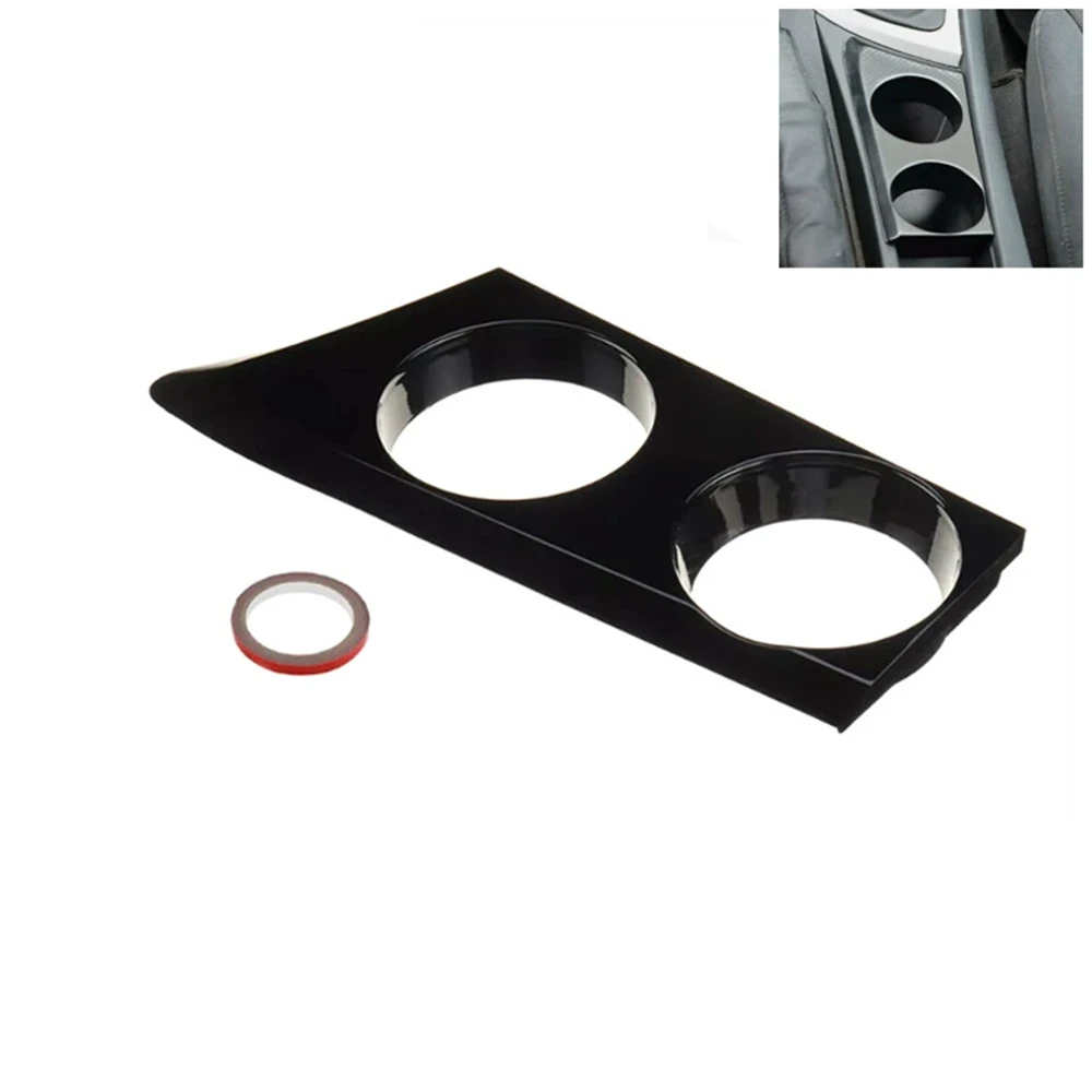 Center Console Cup Holder Panel Trim Cover for BMW E81 E82 E87 E88 1 Series 2004-2011 LHD RHD Car Interior Replacement Parts