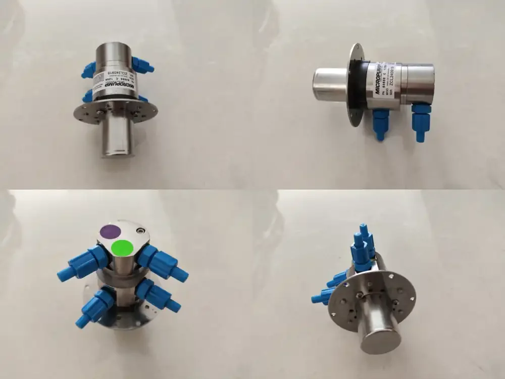 Domino Original 90% New Pump Head Long Rotor Black Ink Pump Head 36610 Dual Pump Head for Domino Cij Inkjet Coding Printer
