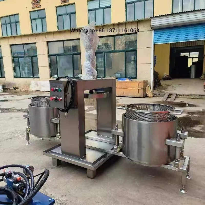 Commercial Hydraulic Fruit Press Juicer Industrial Grade Stainless Steel Electric Multifunctional Hydraulic Juicer
