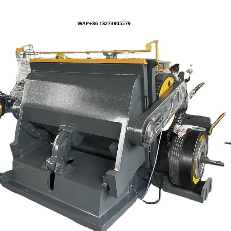 ZH-ML 750 Molding hand feeding flat paper cutter pvc card carton manual die cutting and indentation machine