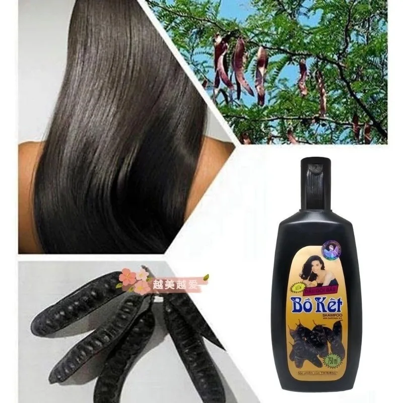 750ML Soapberry Shampoo Dau Goi Bo Ket - Natural Gac Fruit Extract, Strengthening & Silky Smooth Hair Care for Soft Shiny Locks
