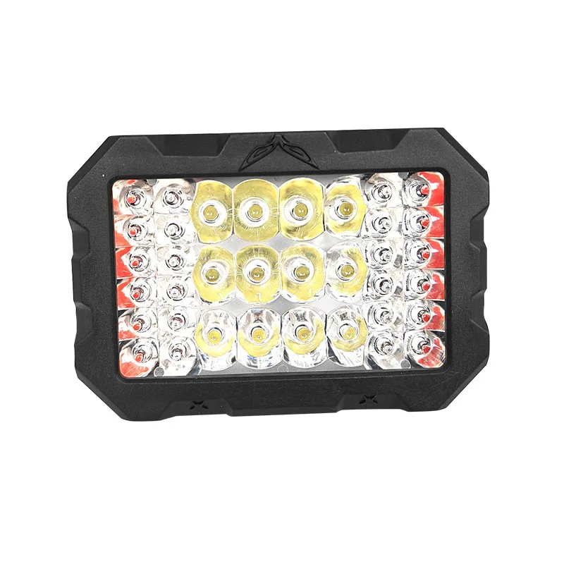 Electric Motorcycle LED Work Light Upgrade External Spotlight Super Bright 12V-60V Tricycle Battery Bike Moto Accesorios