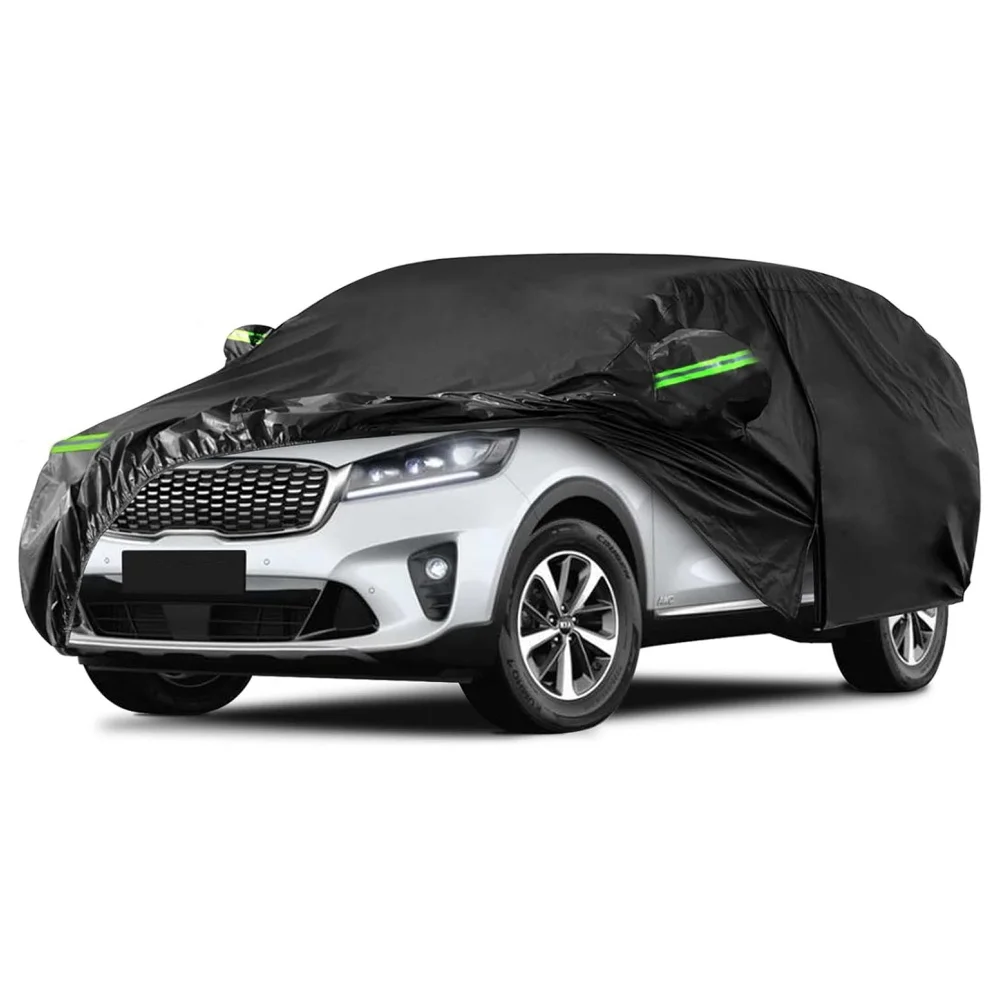 Waterproof Car Cover Replace For 2009-2025 Kia Sorento With Zipper Door for Snow Rain Dust Hail Protection