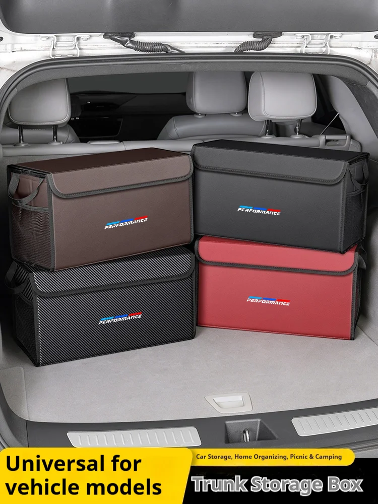 For BMW M Performance E46 G30 G28 X1 X3 X5 X6 X7 Car Trunk Foldable Storage Box Multi-Purpose Large-Capacity Stowing Tidying Bag