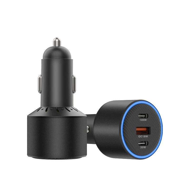 2026 Max 130W Fast Charging Usb Car Charger Dual Pd 100w 30w QC3.0 18W Car Charger