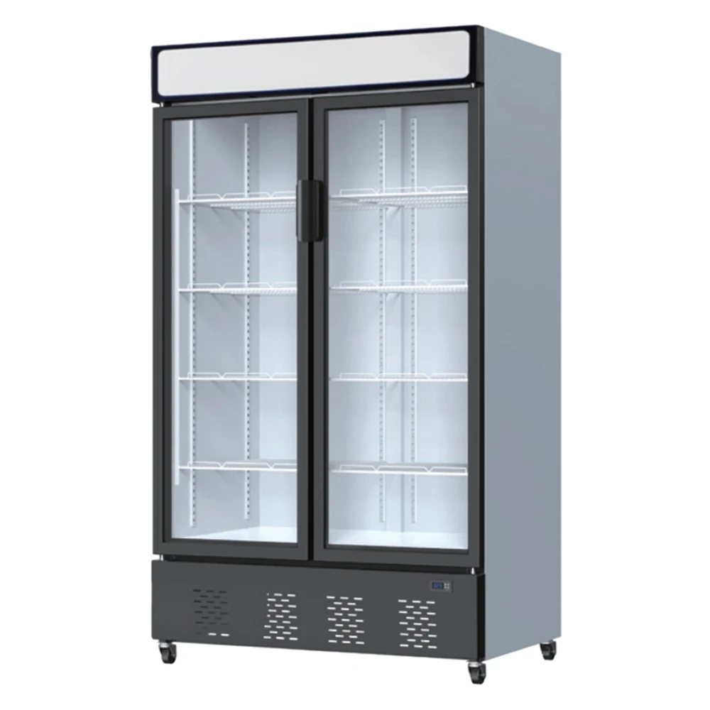 Low Price Can Be Customized Display Cooler Glass Door Upright Fridge