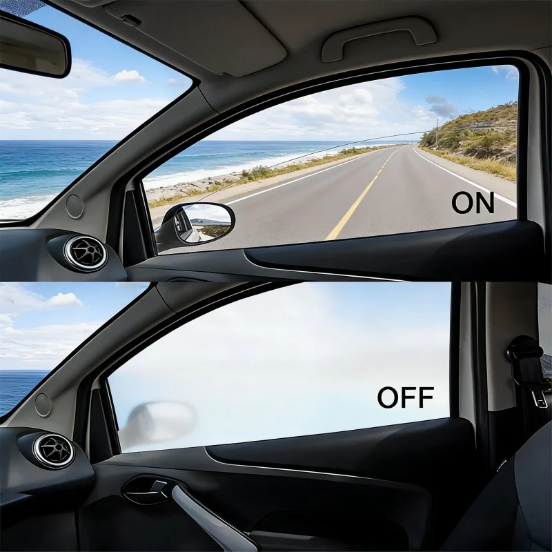 Factory Price Smart PDLC Film Electric Switchable Window Tint Automotive Privacy Film Polypropylene Material for Car Accessories