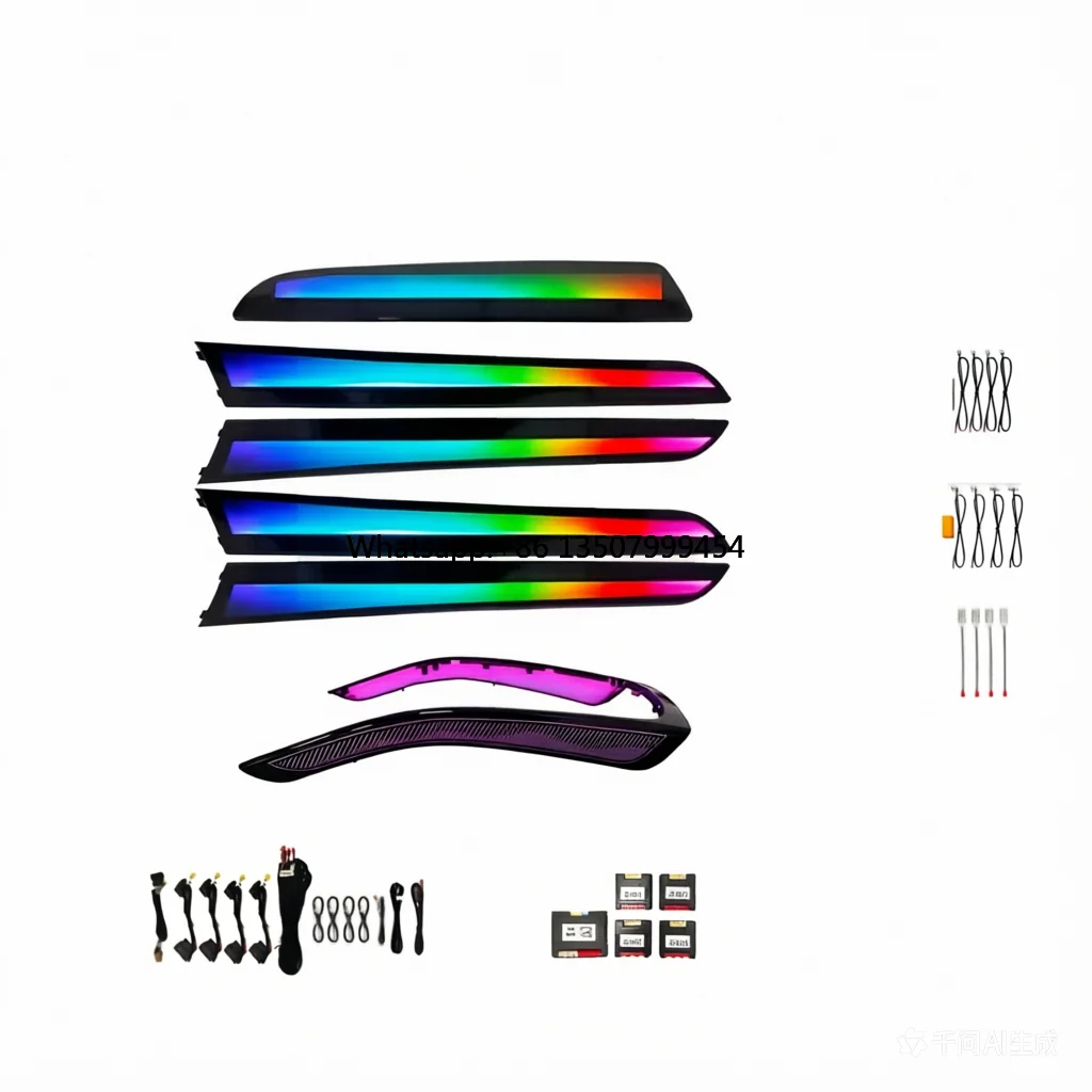 LED Ambient Light A4 B8 2009-2016 9-16V OEM Atmosphere Mood Lighting Interior Trim Panel Light