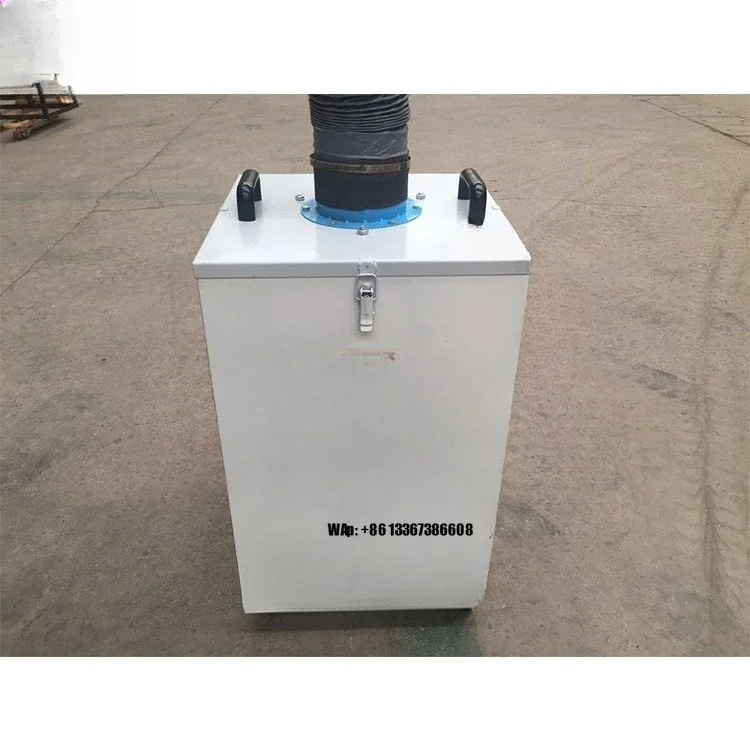 High-efficiency Mobile Purifier for Purifying Large Quantities of Harmful Fine Metal Particles Suspended in the Air.