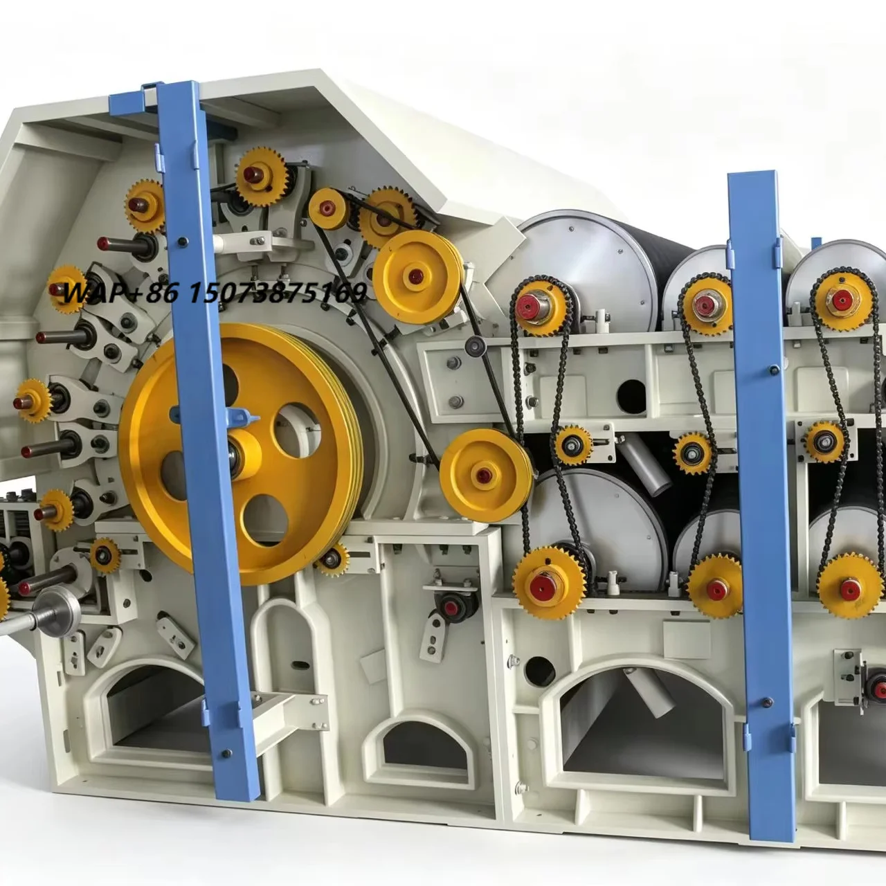 Caleb Semi-Automatic  Fine Carding Machine with Motor 18000W 380V Long Service Life
