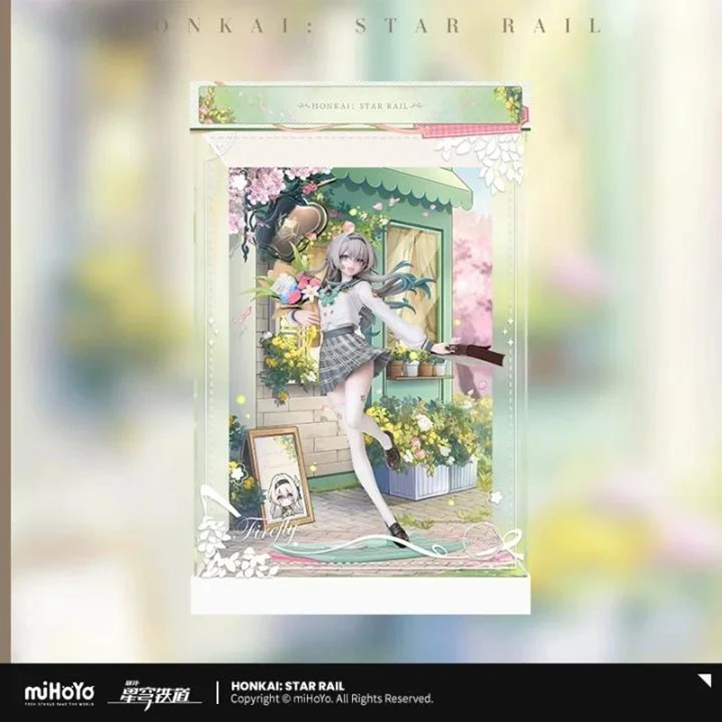 Pre Sale miHoYo Official Genuine Honkai Star Rail Firefly 1/8 Figure Display Case Springtime Souvenirs Coplay Anime Ornaments