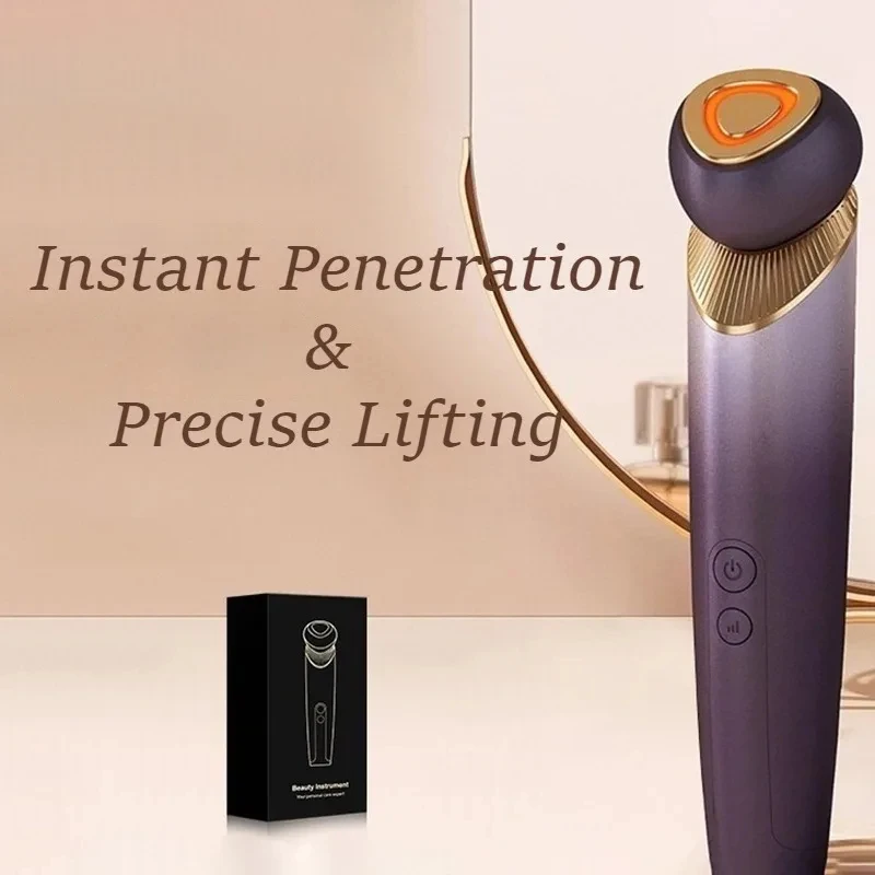 6 in 1 Face Massager Skin Care Beauty Device Deep Clean Moisturizing Lifting Antiaging Eye Cold Compress Blue Light for Home Use