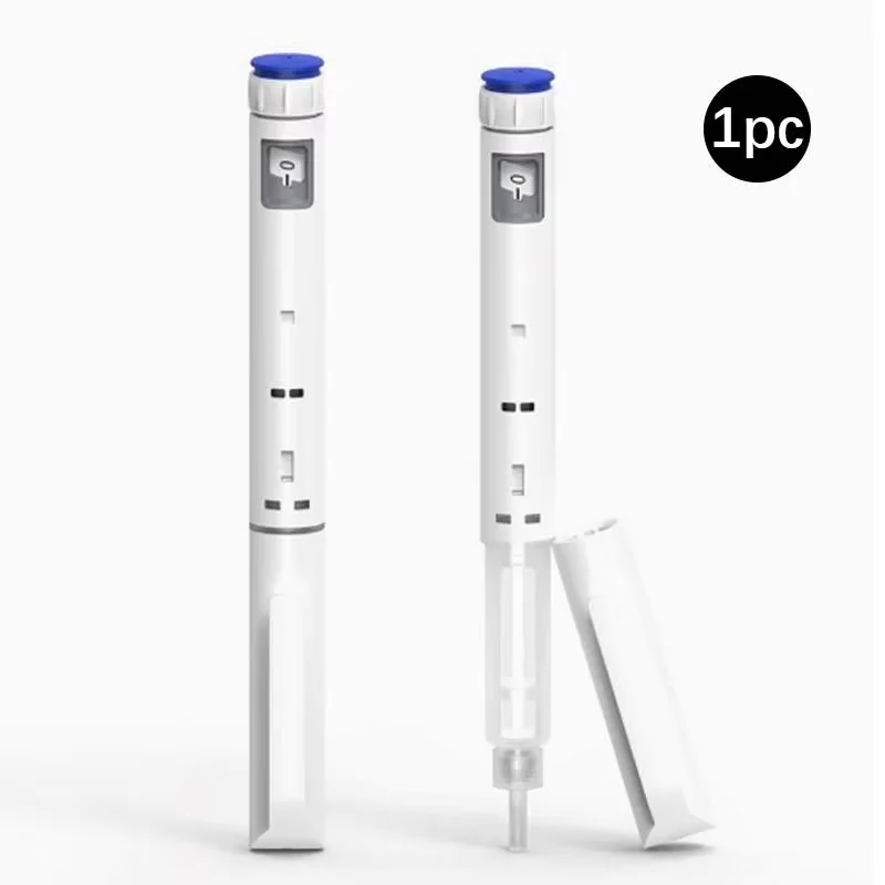 Insulin Syringe Pen 10 Pack, Disposable Injection Handle Magic Pen Fitting with Assorted Colors