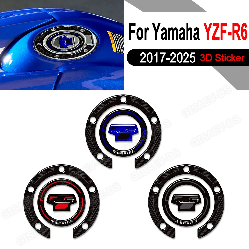 Motorcycle For Yamaha YZF-R6 YZFR6 YZF R6 Tank Pad Cap Grips Gas Fuel Oil Kit Knee Fairing Fender Covers Protection Sticker