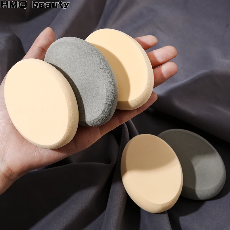 Oval Cosmetic Puff Wet And Dry Usable Makeup Sponges Foundation Cream Concealer Blender Multipurpose Makeup Tool Accessories