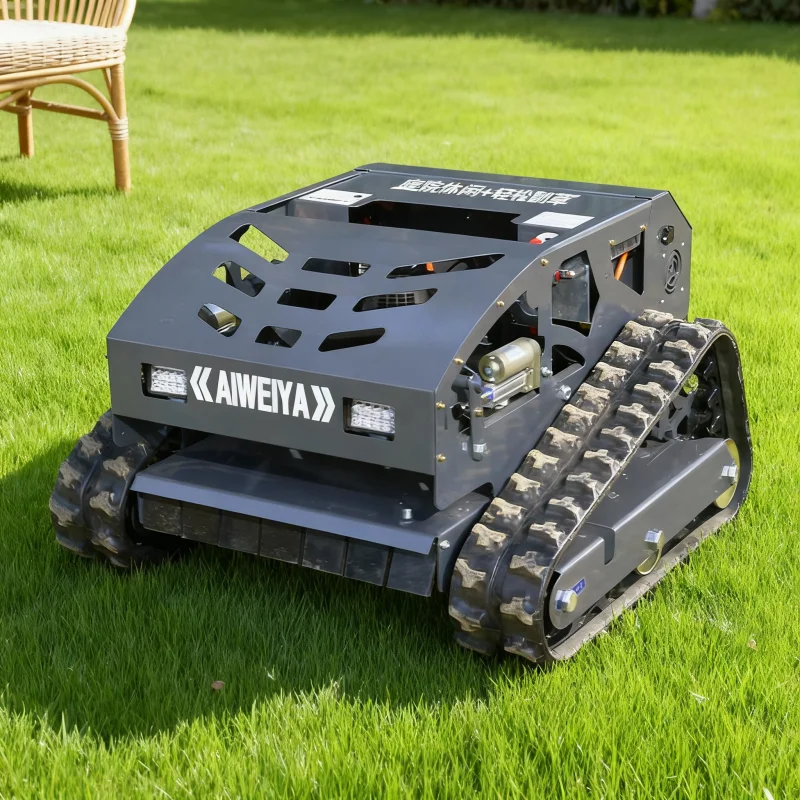 Customized High-Efficiency Household Mini All-Terrain Smart Remote Control Lawn Mower – High-Quality Design