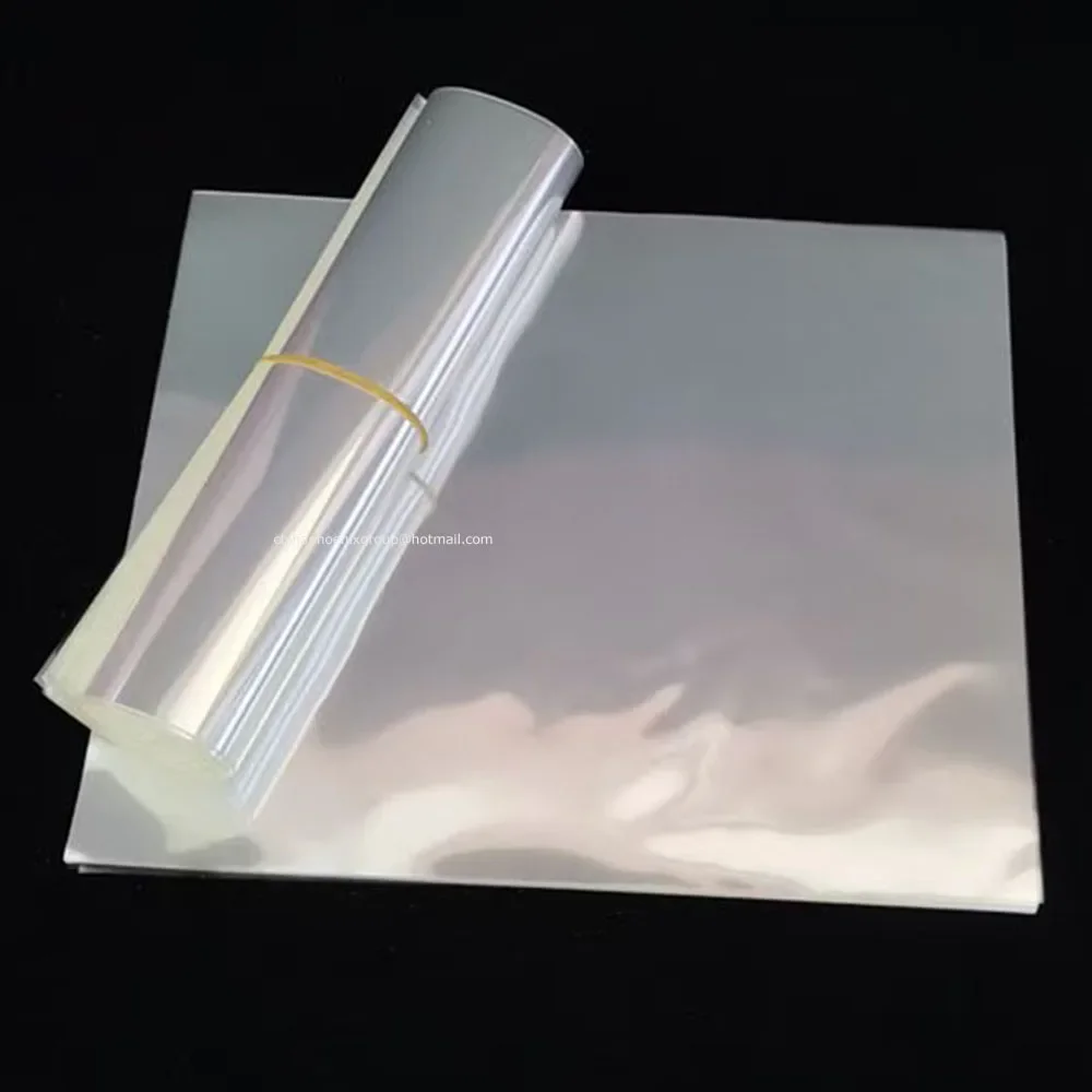 Custom Size Bopp Film Shrink Wrap, Plastic Wrap Thermosealable Packaging, Perfume Box Chocolate Cellophane Gift Packaging