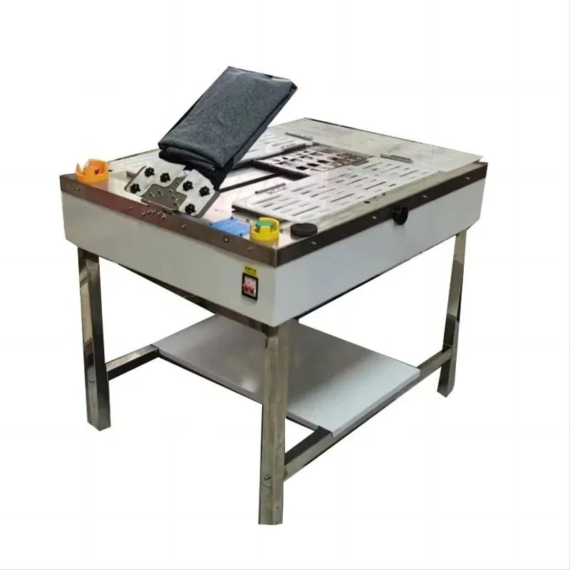 Small Electric T-shirt Skirt Pants Hoodie Apparel Clothes Folding Bagging Machine Auto Shirt Folder Machine