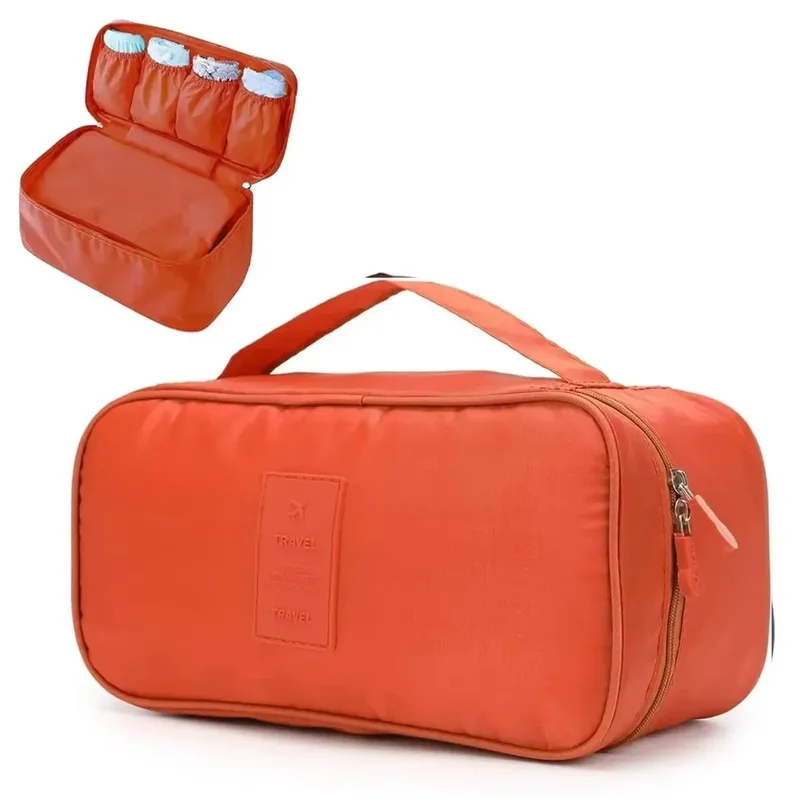 Portable Travel Storage Bag Multi-function Bra Underwear Organizer Toiletry Cosmetic Case for Outdoor Dorm Room
