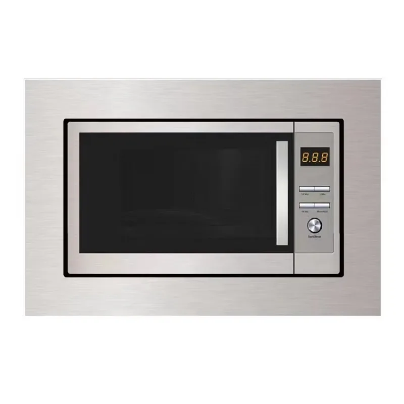 2024 High Quality 20L Portable Touch Control Microwave Oven Built-in for Home Hotel Car RV Outdoor Glass Housing Grilling
