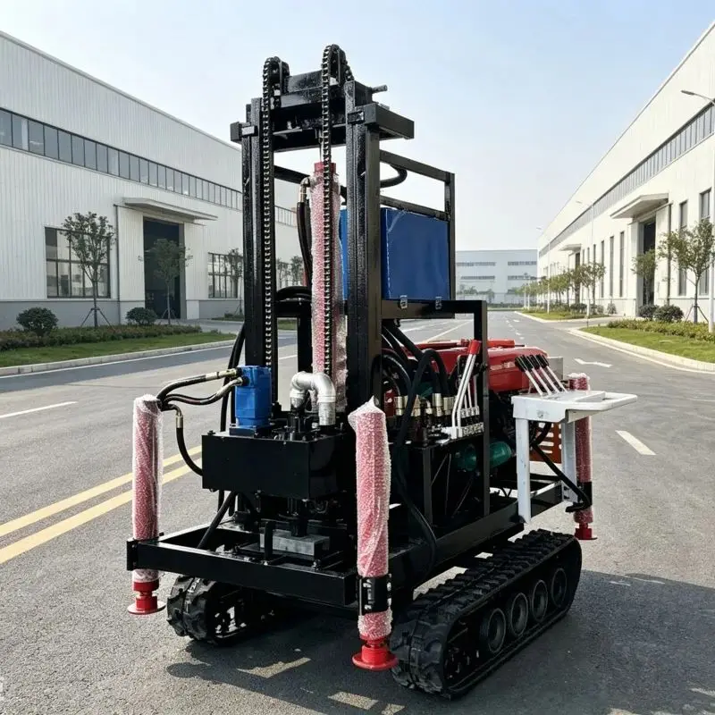 Customized Dual‑purpose Water Well Drilling Rig, Integrated Mud Rotary & Pneumatic Impact Machine for Complex Formations
