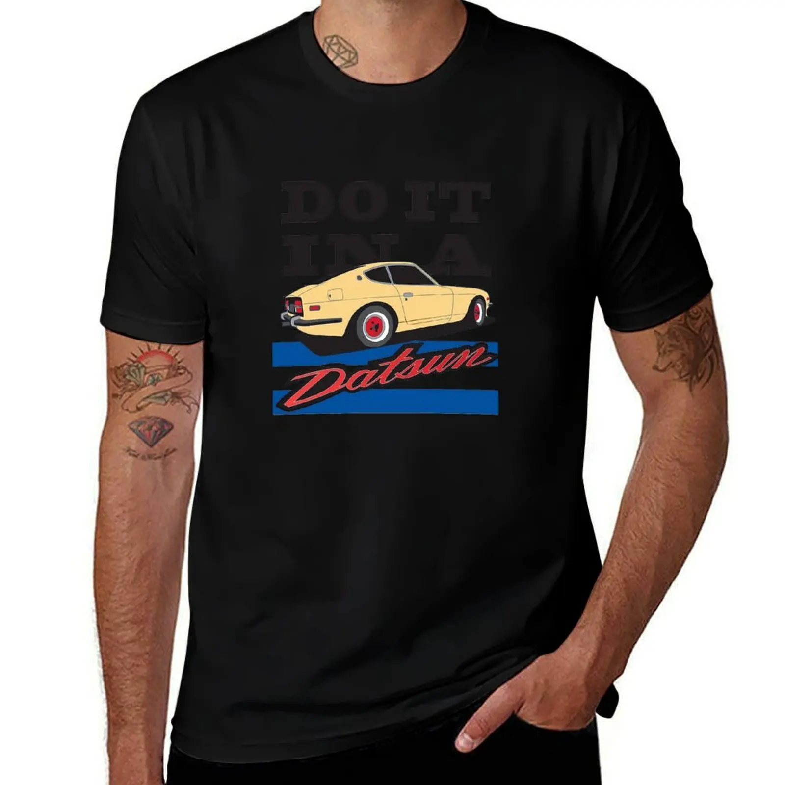 Do it in a Datsun! Slim Fit TShirtT Shirt Premium, Tee shirt, Hoodie for Men, Women Unisex Full Size. T-Shirt
