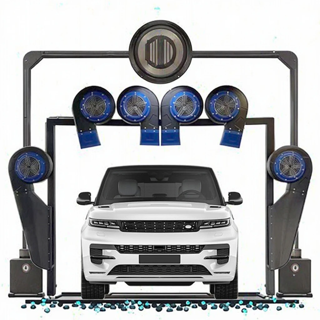 FOODLINE Car Wash Machine large vehicle adaptive washing mode for logistics park car wash device