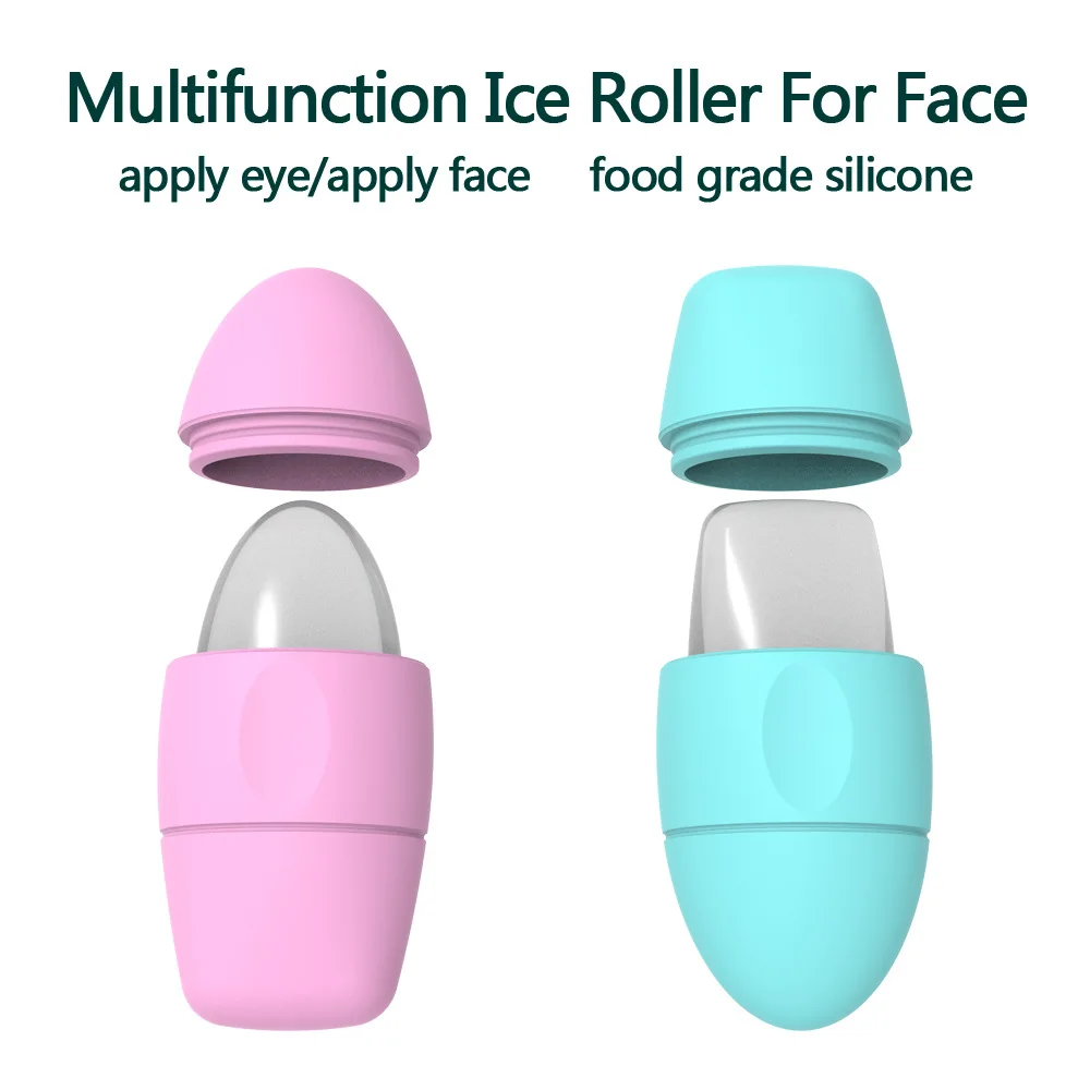 Ice Face Rollers Reusable Cryotherapy Ice Mold For Face Skin Care Beauty Lifting Contouring Tool Pores Shrink And Tighten Skin