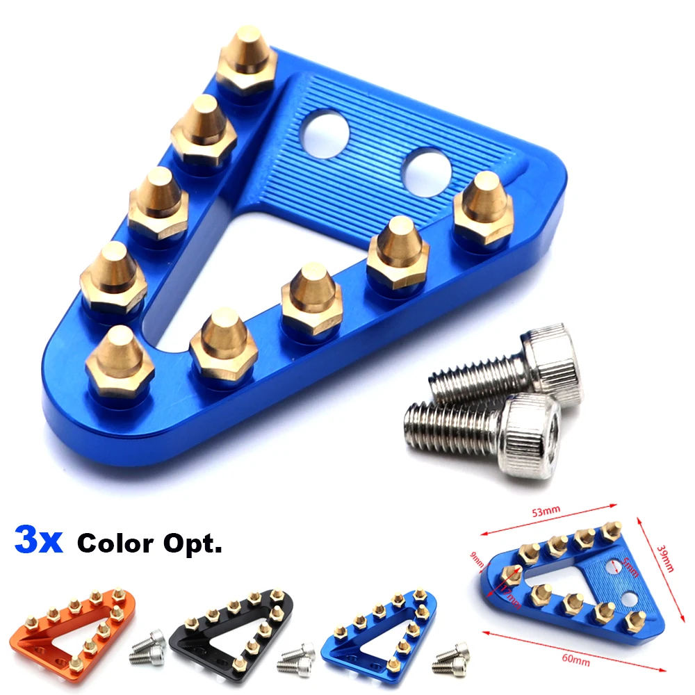 Rear Brake Pedal Tip Toe Brake Lever Step Plate For Husqvarna TC TE TX FC FE FS FX 85 125 150 250 300 350 450 501 From 2017+