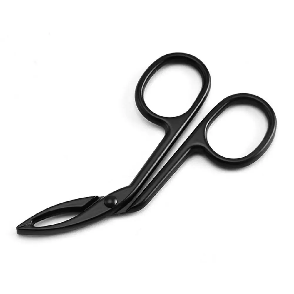 Professional Makeup Slanted Head Eyebrow Plucking Eyebrow Pliers Lash Hairs Puller Eyebrow Scissors Tweezers Eye Brow Clips