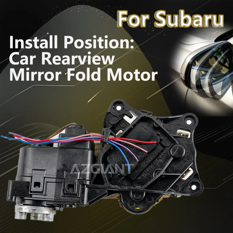 For Subaru Impreza 2010-2018/WRX STI VA 2014-2019/2020 Car Power folding side view mirror Module pure copper carbon brush kits